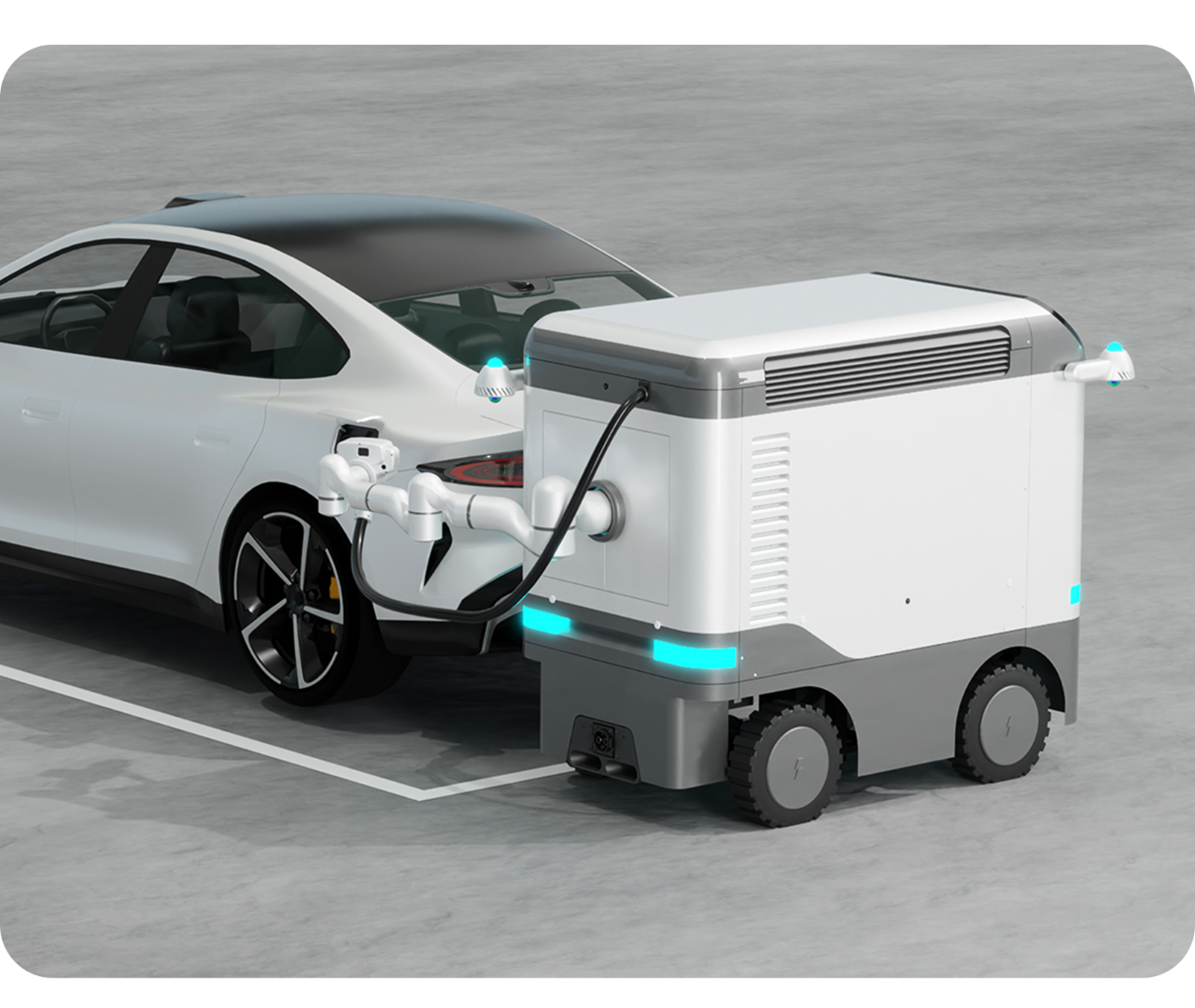CUBE05 AUTO系列｜面向新能源车出厂场景的智能移动储充解决方案，赋能车厂补能绿色化与智能化升级